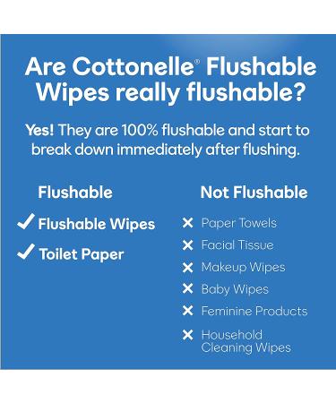 Cottonelle Fresh Care On-the-Go Flushable Wet Wipes - 336 Total Wipes, Adult Wet Wipes, 24 Resealable Packs - Buy Online on GoSupps.com