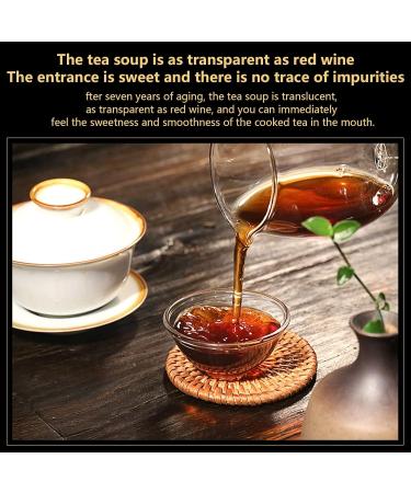 Th en Vrac Th Vert Grandes Feuilles du Yunnan Chinois Th Pu'Er Puerh en Vrac pour la F te du Matin Apr s Midi Longue Dur e de Conservation 180 G/6 3 Oz - Buy Online on GoSupps.com