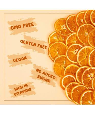 Musko Natural Dried Orange Slices 70gr (18-22 Slices) No Added Sugar Vegan Gluten Free 100% Natural (2) - Buy Online on GoSupps.com