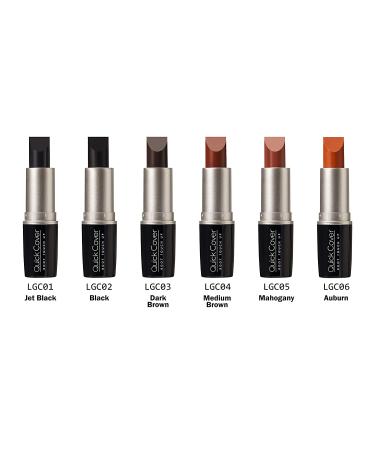 KISS Quick Cover Gray Hair Root Touch Up Stick - 2 Pack (Black) - Buy Online on GoSupps.com