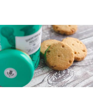 Shortbread House of Edinburgh | Handmade Scottish Shortbread with Stem Ginger | 140g Tin (Pack of 2) - Buy Online on GoSupps.com