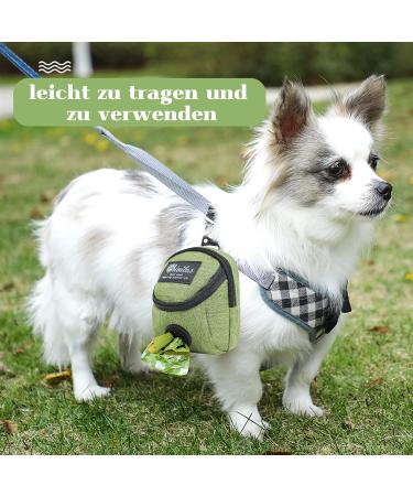 Buy Cotal Dog Bag Dispenser - Multifunctional Treat & Feces Bag Holder for Training - Green - Buy Online on GoSupps.com