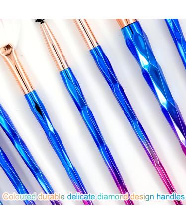 20-Piece Professional Makeup Brush Set - Essential Cosmetic Tools for Face Eyes and Lips - Buy Online on GoSupps.com