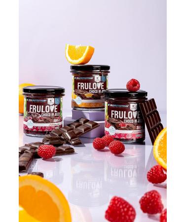 ALLNUTRITION Frulove Choco in Jelly Orange - Sugar Free Jelly Jam - Gluten Free - Healthy Snack - Low-Calorie Treats - Vegan - 300 g - Buy Online on GoSupps.com