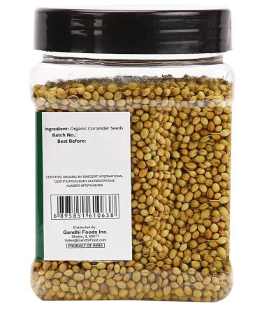 Zayd Organics USDA Organic Coriander Seeds Dhania Whole 8oz (227g) - Buy Online on GoSupps.com