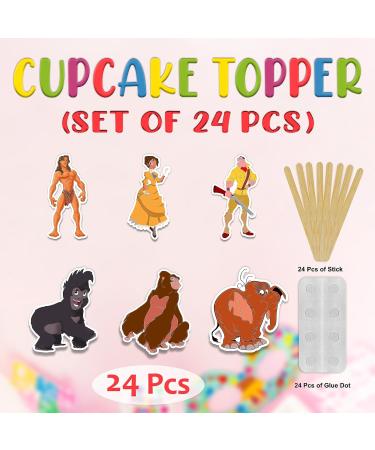 Seyal Tarzn cupcake topper Seyal Tarzn Cupcake Topper - Buy Online on GoSupps.com