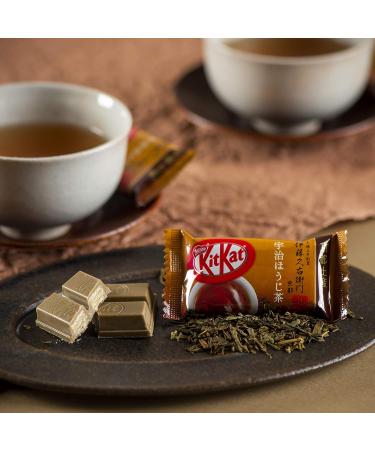 Japanese Kit Kat - Houjicha (Roasted Green Tea) Chocolate Box 5.2oz (12 Mini Bar) - Buy Online on GoSupps.com