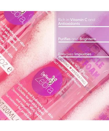 Daily Miracle Cleansing Foam - Vegan Face Cleanser with Australian Wild Plums | Hydrating Wash for All Skin Types - 4.05 oz - Buy Online on GoSupps.com