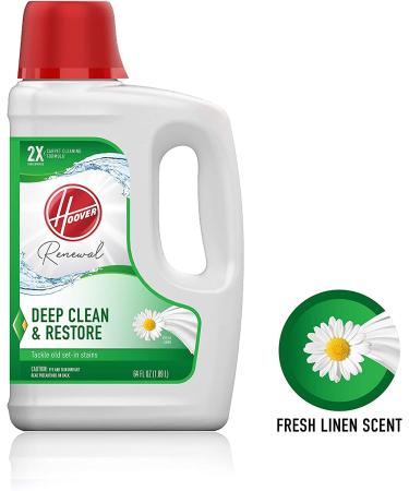 Hoover Renewal Deep Cleaning Carpet Shampoo 64oz - AH30924 | Concentrated Machine Cleaner Solution for White Carpets - Buy Online on GoSupps.com