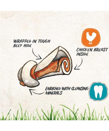 8in1 Pro Dental Bone XS - healthy chewing bone for toy breed dogs for dental care 7 pieces (pack of 1) 84 g (Pack of 1) - Buy Online on GoSupps.com