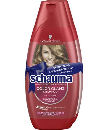 Schauma Schwarzkopf Set of 2 Colored Shine Foaming Shampoos 800 ml