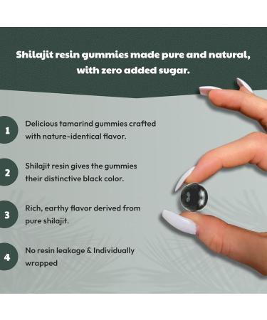 HERBALEX Himalayan Shilajit Gummies(30 Gummies) with 100% Shilajit | Men & Women Energy Boost & Immune Support 75%+ Fulvic Acid with Travel Friendly 400 mg - Buy Online on GoSupps.com