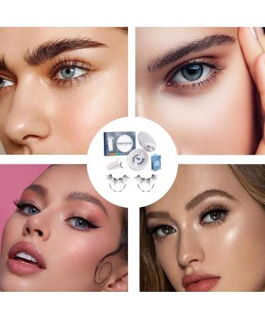 Magnetic Eyelashes | No Glue Needed Magnet Eyelashes - Applicator Tool Kit Stereoscopic Magnetic Eyelash Clip Long Lasting False Eyelashes for Natural Look Cc05-5 - Buy Online on GoSupps.com