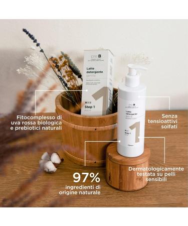  Cotoneve Cotoneve Gentle Cleansing Milk (280ml) - Pre B Line 99.9% Natural Ingredients - Balancing Action Antioxidant Skin for Sensitive Skin - Pack of 3 Bottles - Buy Online on GoSupps.com