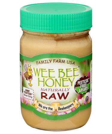 Wee Bee Naturally Raw Honey -- 1 lb Each 1 Pound (Pack of 1)