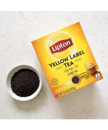 Lipton Yellow Label Tea International Blend 15.8oz - Authentic and Aromatic Tea - Buy Online on GoSupps.com