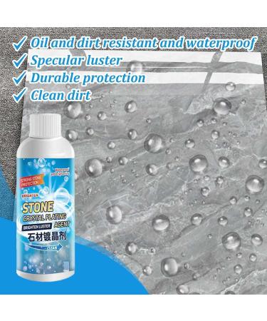 Crystal Plating Agent for Stone - Marble Stain Remover and Cleaner - 100ml Plating Tool for Stone Granite Marble Slate Limestone Ceramics Lambo - Buy Online on GoSupps.com