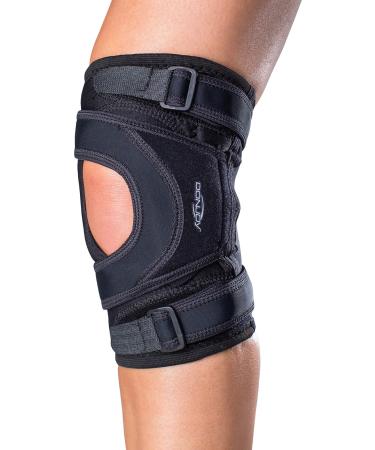 DonJoy Tru-Pull Lite Knee Support Brace: Right Leg  Large Large (Pack of 1) Right Leg