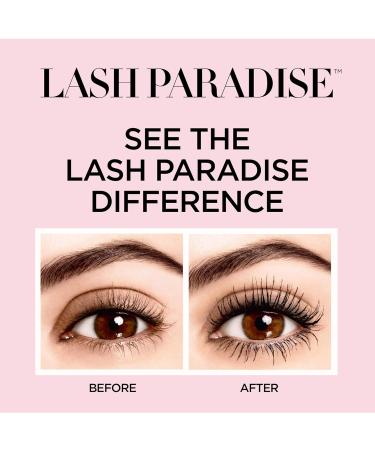 L'Oreal Paris Voluminous Lash Paradise Waterproof Mascara - Pack of 3 - Intense Volume, Length, and Softness - No Smudging or Clumping - Black 0.25 Fl Oz - Buy Online on GoSupps.com