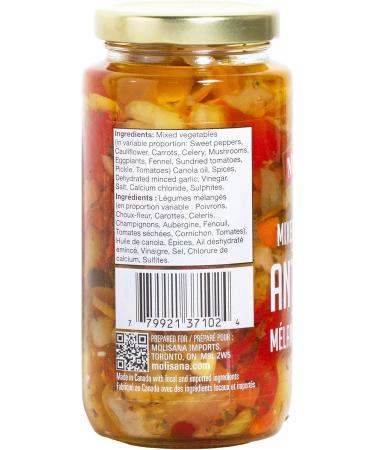 Regina Molisana Mild Antipasto Mild Mixed Vegetables 375 milliliters - Buy Online on GoSupps.com