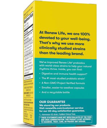 Renew Life Ultimate Flora Probiotic 100 Billion - 30 Vegetarian Capsules - Buy Online on GoSupps.com