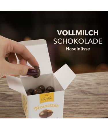 Dolfin Whole Milk Hazelnuts - Premium Belgian Chocolate Balls - Gourmet Sweet Treats & Gifts - 115g - Buy Online on GoSupps.com