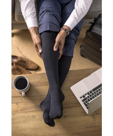 IOMI Men's Energising Compression Socks - 2 Pairs | Foot Care | Size 38 | Black - International Shipping Available - Buy Online on GoSupps.com