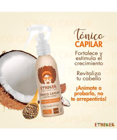L'mar Etniker Hair Tonic Grow Long Lotion 4oz-120ml - Afro & Curly Hair Growth Treatment - Buy Online on GoSupps.com