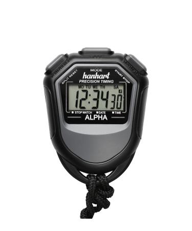 Hanhart Alpha electronic stopwatch sports watch timer digital sports watch for sports and leisure
