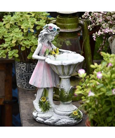 Solar Fairy Statue Solar Fairy Garden Ornaments Outdoor Solar Lights Fairy Figurine Resin Angel Garden Ornaments Solar Lights Fairy Figurine - Buy Online on GoSupps.com