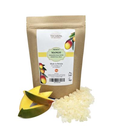 Mango Paraffin Wax (1 kilogram - 1000 grams) Made in UK by Techspa