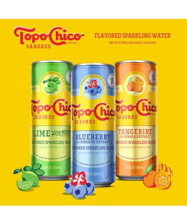Buy Topo Chico Tangerine with Ginger Extract 12oz 8pk - Refreshing Sparkling Water | International Shipping Available - Buy Online on GoSupps.com