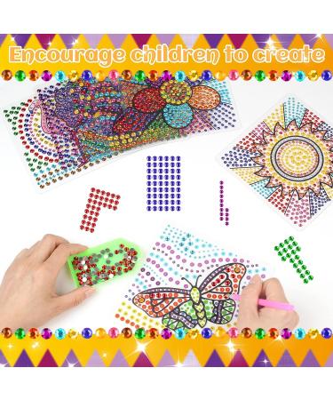 RTHPY Window Suncatcher Diamond Painting Kit for Kids 6-12 | Nature Theme | Gem Art Craft Set for Girls Ages 7-11 | Birthday Gift Idea for Teens - Buy Online on GoSupps.com