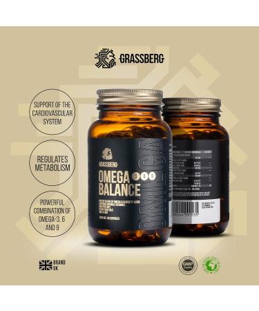 SIA GRASSBERG Grassberg Omega 369 Balance 90 Capsules Unflavoured 90 capsules - Buy Online on GoSupps.com