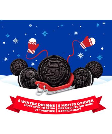 OREO Winter Chocolate Sandwich Cookies Holiday Cookies Limited Edition 530 g - Buy Online on GoSupps.com