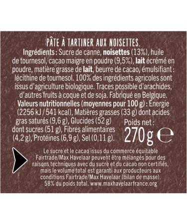 ALTER ECO - Organic Chocolate Hazelnut Spread - Palm Oil Free Spread - 270 G - Buy Online on GoSupps.com