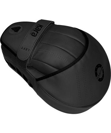 RDX Curved Focus Mitts - Maya Hide Leather | Adjustable Strap | Ventilated | MMA Muay Thai Kickboxing Coaching - Buy Online on GoSupps.com