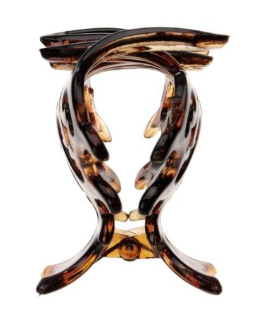 France Luxe Belle Large Victorian Jaw in Tortoise - Elegant Hair Accessory - Buy Online on GoSupps.com
