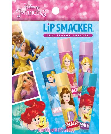 Lip Smacker Disney Princess Lip Gloss Set - 5 pc Story Book Collection - Buy Online on GoSupps.com