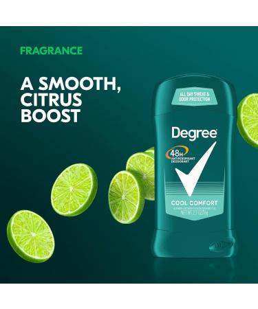 Degree Cool Comfort Antiperspirant Stick 2.7 oz - Pack of 8 - Buy Online on GoSupps.com