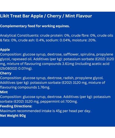 Likit - Horse Treat Bar Assorted Flavours x Size: 24 Pack - Buy Online on GoSupps.com