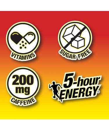 5-hour ENERGY Regular Strength Energy Shot  -  Pomegranate Regular Strength -  24 Count - 1.93 Oz  - Buy Online on GoSupps.com