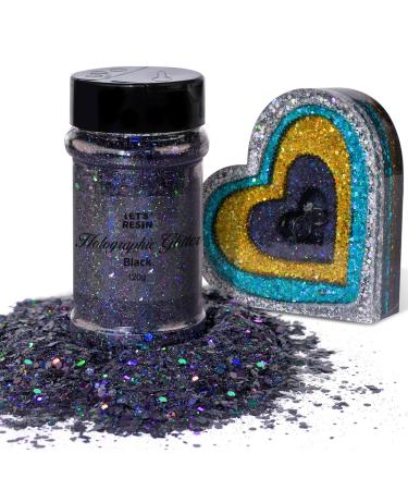 LET'S RESIN Opal Chunky Glitter for Resin, 12 * 10g Craft Glitter Powder  for Tumblers/Slime, Iridescent Glitter Chameleon Glitter Sequins Festival  Decor(Each 0.35oz)