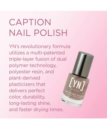 Young Nails Caption Nail Polish Just a Little Bit in Love 0.34 Fluid Ounce - Buy Online on GoSupps.com