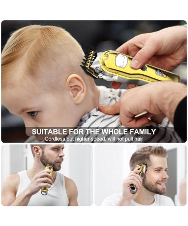 Professional Hair Clippers for Men | Cordless Electric Beard Trimmer & Grooming Kit - Rechargeable & International Shipping - Buy Online on GoSupps.com