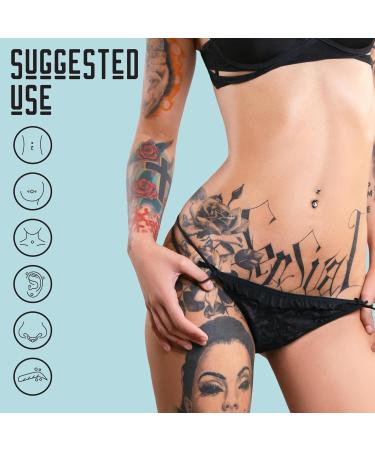 Base Labs Piercing Aftercare Wipes | Saline Wipes | Piercing Saline Wipes for Nose Ear Belly Lips | Saline Solution for Piercings | For Keloid Bumps & Piercing Bumps | 75 Wipes 75 count (Pack of 1) - Buy Online on GoSupps.com