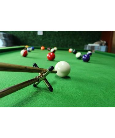 Wooden Cue Rack Set with Billiard Balls, Triangle Ball Rack, Diamond Rack, Chalks, and Spot Stickers - Pool Table Accessories - Buy Online on GoSupps.com