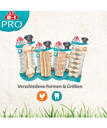 8in1 Pro Dental Bone for Small Dogs - Healthy Chewing Dental Care 35g (1 Pack) - International Shipping - Buy Online on GoSupps.com