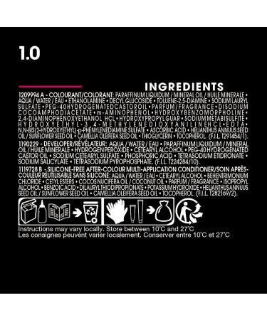 Garnier Olia Permanent Hair Dye Ammonia-Free Hair Color 1.0 Deep Black Long-Lasting Hair Shine With 60% Oils 1 Application BLACK SHADES 1.0 Deep Black - Buy Online on GoSupps.com