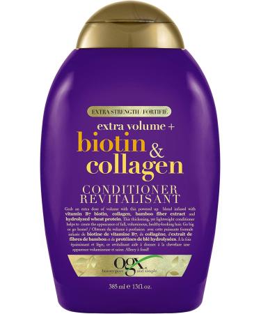 OGX Biotin & Collagen Extra Strength Volumizing Conditioner 385 milliliters - Buy Online on GoSupps.com